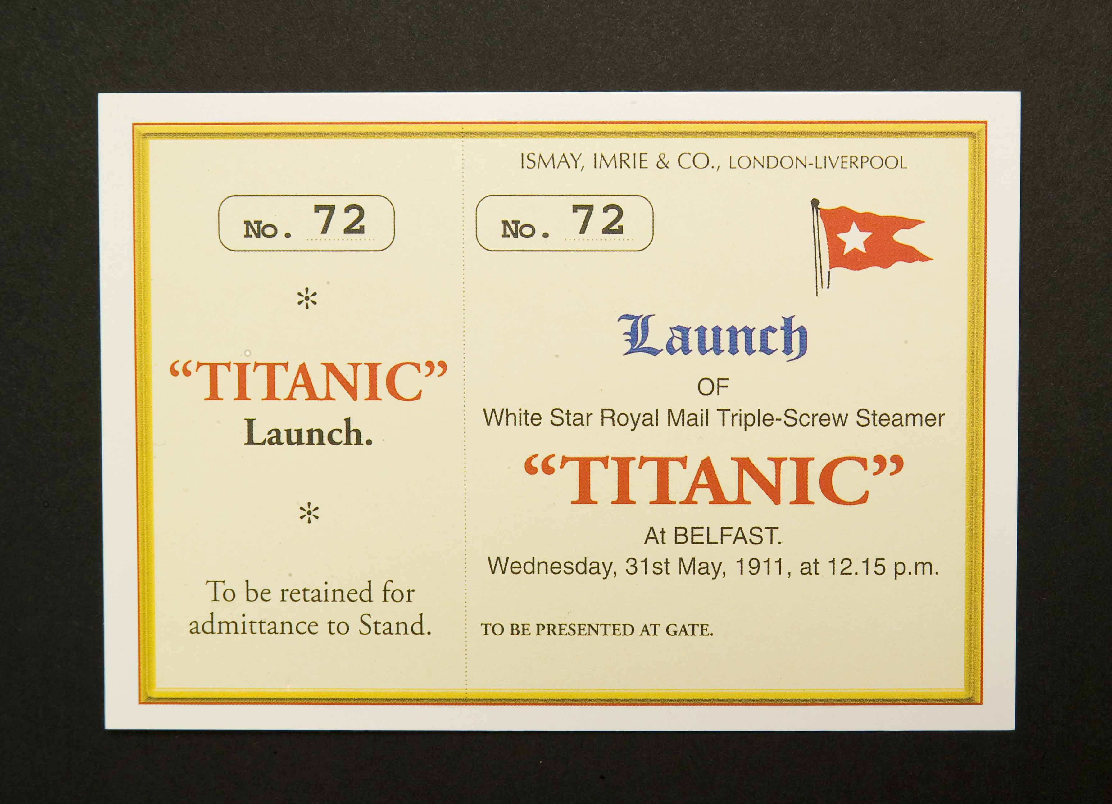 Types Of Titanic Tickets